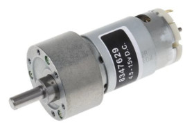 Motoreduktor DC, 840 mA, 7 W, 1200 obr./min, 535 gcm, RS PRO
