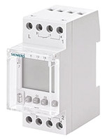 Przełącznik czasowy DIN 2-kanałowy Cyfrowe 230 V AC Siemens SPDT