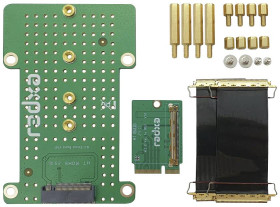 Płytka rozszerzająca Radxa RDX-Rock5A-M.2-E-Key-IPEX Pasuje do: Radxa, Rock Pi