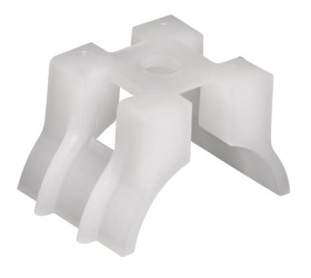 Uchwyt opaski kablowej długość 15mm szerokość 15 mm Thomas & Betts Naturalny