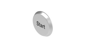 Klosz lampek do przycisku, Soczewka