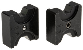 Zestaw matryc do zaciskania Ucho kabla rurowego RS PRO Nieizolowane 50mm² Narzędzie do zaciskania hydraulicznego RS Pro