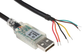 Kabel konwertera złącze A USB A złącze B Zakończenie kabla rodzaj A Męskie standard USB 2.0 FTDI Chip