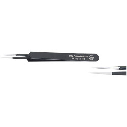 Wiha 32334 ZP 18 0 14 110 mm Professional ESD Tweezers