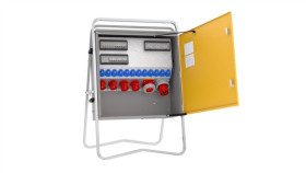 Rozdz. Budowlana Elbox-Xl W125-01220C Wtyk Cee 125A-5P Gn: 12Xgk 230V 16A...