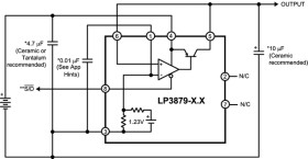 800-mA, low-dropout voltage regulator with low-noise & enable