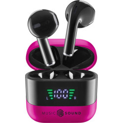 Cellularline BTMSTWSSPARKP In-ear headset Bluetooth Pink Black case Indicator