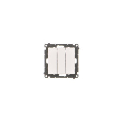 Przycisk zwierny potrójny TP31.01/111 biały mat Simon 55 Kontakt-Simon