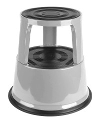 Schodki przenośne 2-stopniowe Metal FIMM Czarny, szary