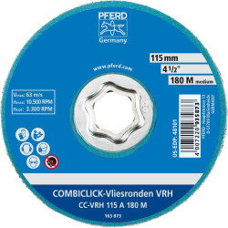PFERD 42000051 COMBIKLICK fine Grinding Disc dia 115 mm for metals