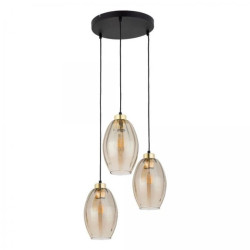 Lampa wisząca SEBO kolor Czarny / złoty 4634 TK Lighting