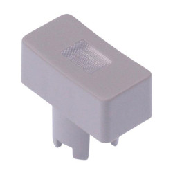 1QS031 MEC Grey Concave Rectangle Cap for use with 3F Multimec