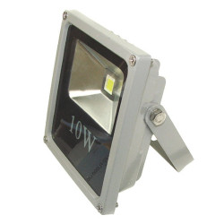 Halogen LED 10W szary SLIM zimny 6000K COB IP65 Biały zimny