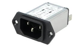 5110.1033.1Złącze Zasilające Ac Gniazdo Męskie 10A 250Vac Iec 60320