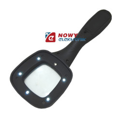 Lupa 4x ręczna 64mm/4D oświet. 6x LED