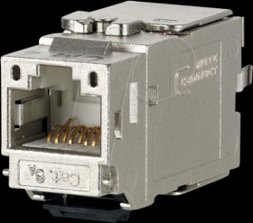 130B21-Z CAT.6A Module K 180° Jack, single