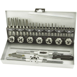 Br&#xFC;der Mannesmann M53250-B Tap Tool Kit 32-Piece Durable Nan Steel