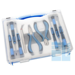 ZESTAW NARZĘDZI WKRĘTAKÓW PRECYZYJNYCH 9 CZĘŚCI /60309