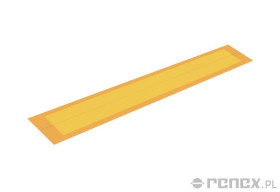 Łączniki żółte, samoprzylepne do taśm z komponentami SMD 16mm/op.1000szt.