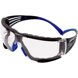 3M SF401SGAF-BLU-F Safety Glasses Anti-Fog Coating Blue Grey