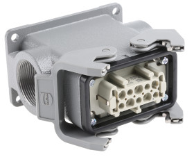 Wzmocnione złącze zasilania 10-pinowe HARTING 16A 500 V Żeński M32