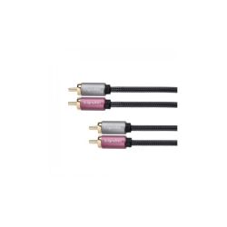 PRZEWÓD 2RCA/2RCA 3m HQ Kruger/Matz