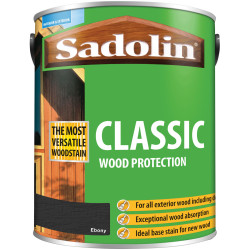 Sadolin 5012924 Classic Wood Protection Ebony 5 litre