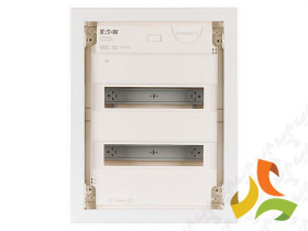 Rozdzielnica podtynkowa 24 modułowa 2x12M drzwi metal pełne superpłaska IP30 KLV-24UPS-SF 178817 EATON