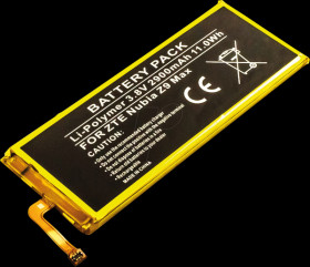 30985 Smartphone battery for ZTE devices, Li-Po, 2900 mAh