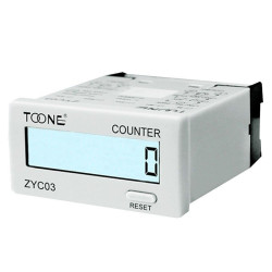 Licznik impulsów ZYC03-8VL 50ms 0-99999999 panelowy wej.nap. 4-30V DC