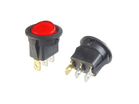 Przełącznik kołyskowy T120 KCD1-105 12V podświetlany ON-OFF