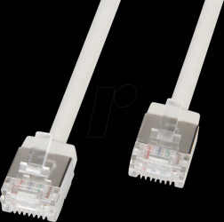 21154500 Patch cable Cat.6a U/FTP grey 0,5 m