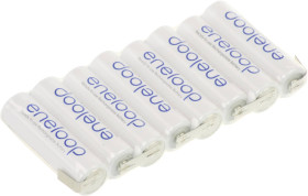 Pakiet akumulatorów AA, NiMH Panasonic eneloop Reihe F1x8, Ilość ogniw: 8, 9.6 V, 1900 mAh, U-końcówka do lutowania