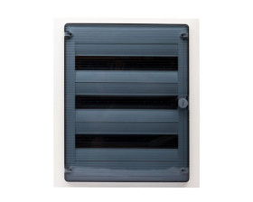 Rozdzielnica modułowa 3x18 podtynkowa IP40 Golf (drzwi transparentne) VF318TD