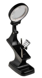 Dioda LED na pomocną dłoń i Magnifier station, RS PRO