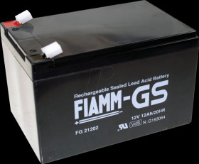 FG21202 Lead-fleece battery, 12 V, 12.0 Ah