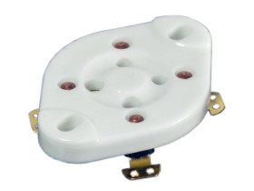 Podstawka ceramiczna 4pin GOLD 300b , 2a3 , 811