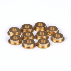 MakeBlock 89014 - mosiężna tuleja z kołnierzem 4x8x3mm - 10szt.