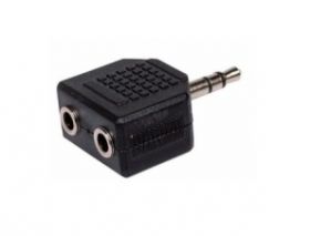 Rozdzielacz Jack stereo wtyk 3.5 - 2x gniazdo 3.5