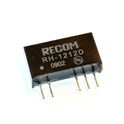 RH-1212D RECOM DC/DC Converters 1W DC/DC 3kV UNREG 12Vin +/-12Vout