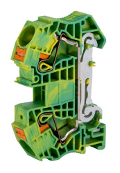 Listwa zaciskowa uziemienia Phoenix Contact poziomy: Pojedynczy 20 → 4AWGWciskane PT 16 N-PE 90A 250 V