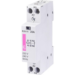 Stycznik 230V 20A AC 1Z1R 1P R20-11 ETI