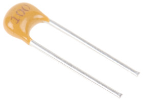 Wielowarstwowy kondensator ceramiczny (MLCC) 10pF 200V dc C0G ±5% THT KEMET