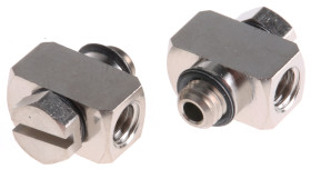 Złączka pneumatyczna M5 żeńskie M5 męskie SMC Adapter gwintowany kolankowy