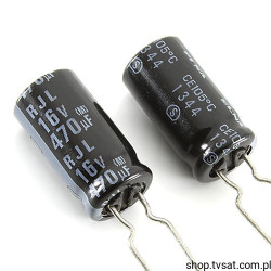 RJL-16V471M 470uF 16V Electrolytic RADIAL ELNA