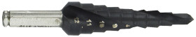 Wiertło Wiertło stopniowe od 4mm do 12mm Tivoly 13-stopniowe Ø 4 → 12mm HSS-Co
