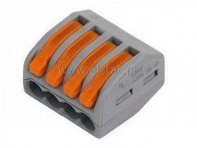 Złącza Wago 4x2,5mm wielokrotnego użytku