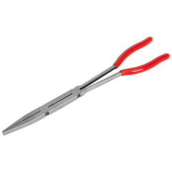 Sealey AK8590 Flat Nose Pliers Double Joint Long Reach 335mm