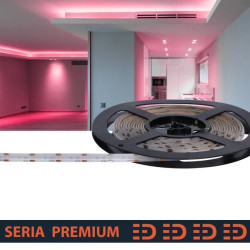 Taśma Premium 12V COB 480led różowa (5)