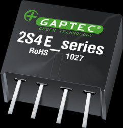 2S4E_0512S1U DC/DC converter, 2 W, 12 V, SIL 4